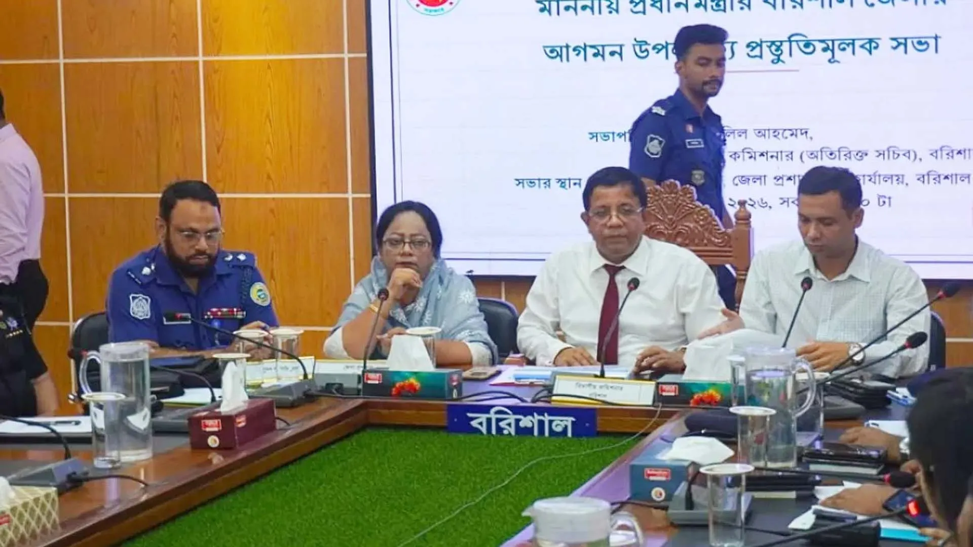 প্রধানমন্ত্রীর সফরকে ঘিরে বরিশাল প্রশাসনে ব্যাপক প্রস্তুতি